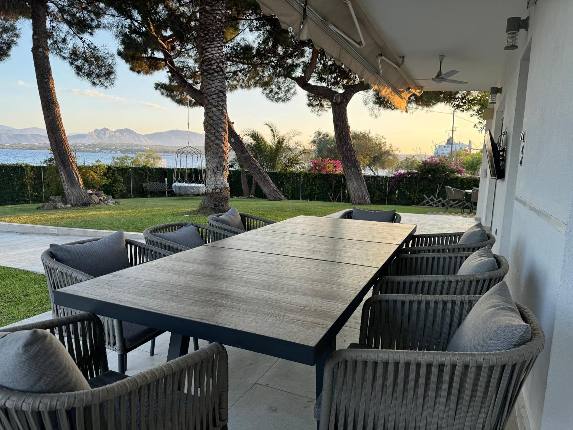 Zoza Luxury Villa Isthmia By The Sea With Private Pool Kalamáki 외부 사진