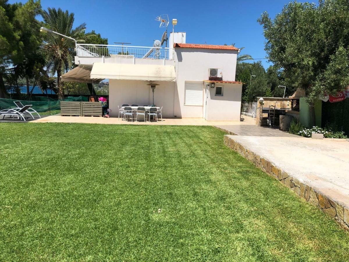 Zoza Luxury Villa Isthmia By The Sea With Private Pool Kalamáki 외부 사진