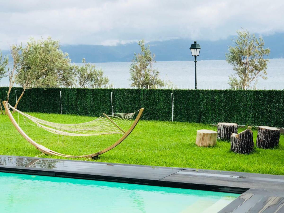 Zoza Luxury Villa Isthmia By The Sea With Private Pool Kalamáki 외부 사진